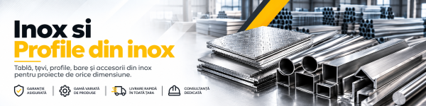 Tabla inox si profile inox la cel mai bun pret